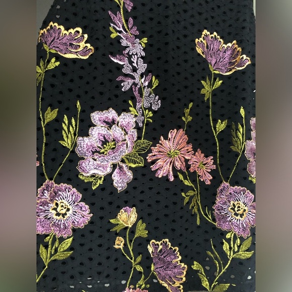 Anthropologie Meadow Rue Floral eyelet tank- Medium - Picture 7 of 14